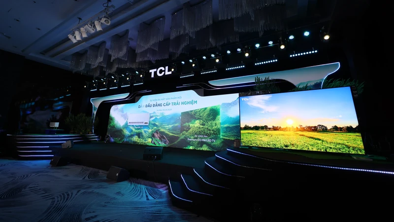 TCL dẫn đầu đẳng cấp trải nghiệm thông qua đổi mới công nghệ trên điều hoà và tivi mini LED lớn nhất thế giới